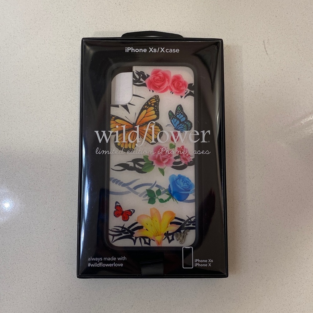 Wildflower iPhone X/Xs Tramp Stamp Case